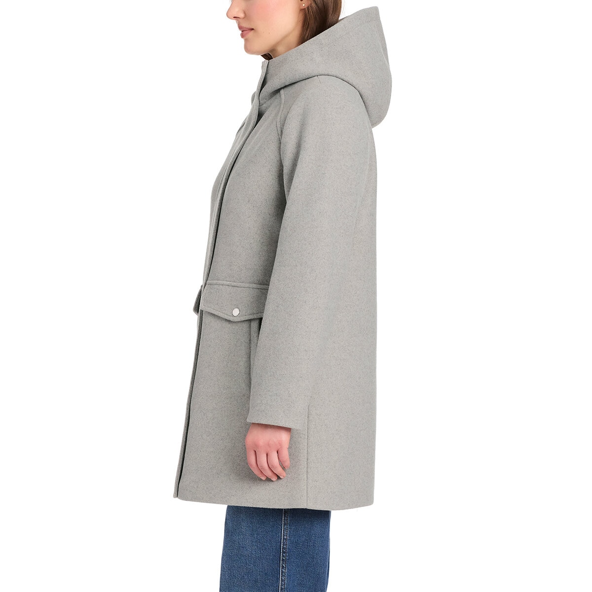 Vince Camuto Abrigo para Dama Gris Extra Grande