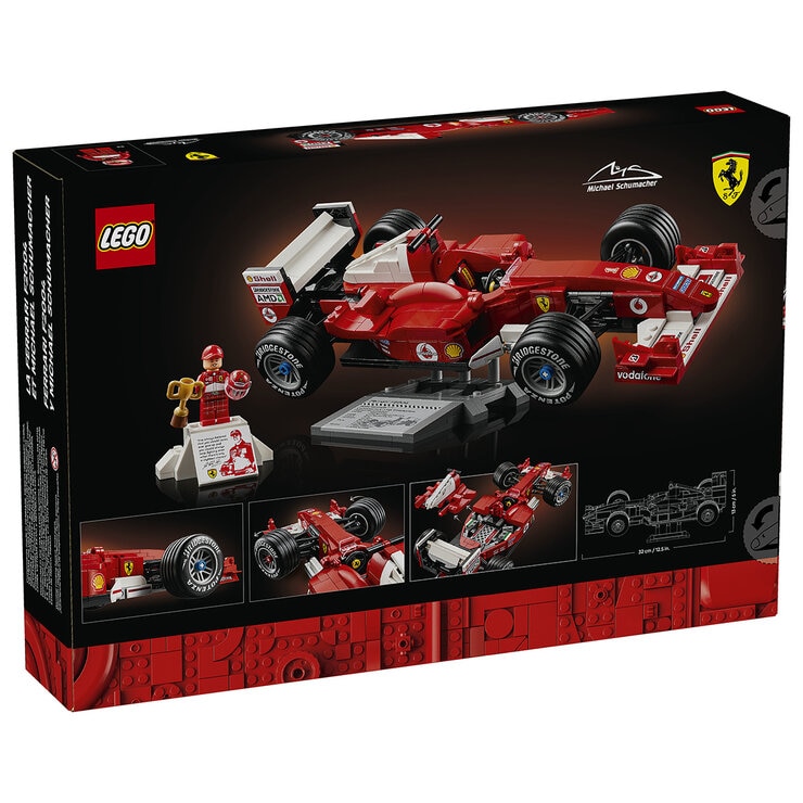 LEGO Icons, Ferrari F2004 y Michael Schumacher
