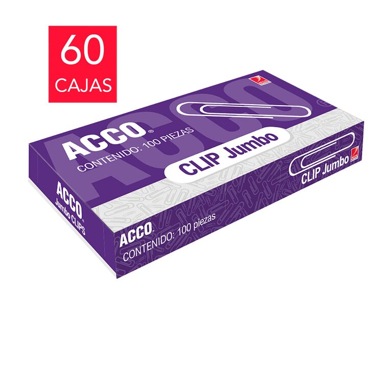 ACCO clip jumbo Costco México