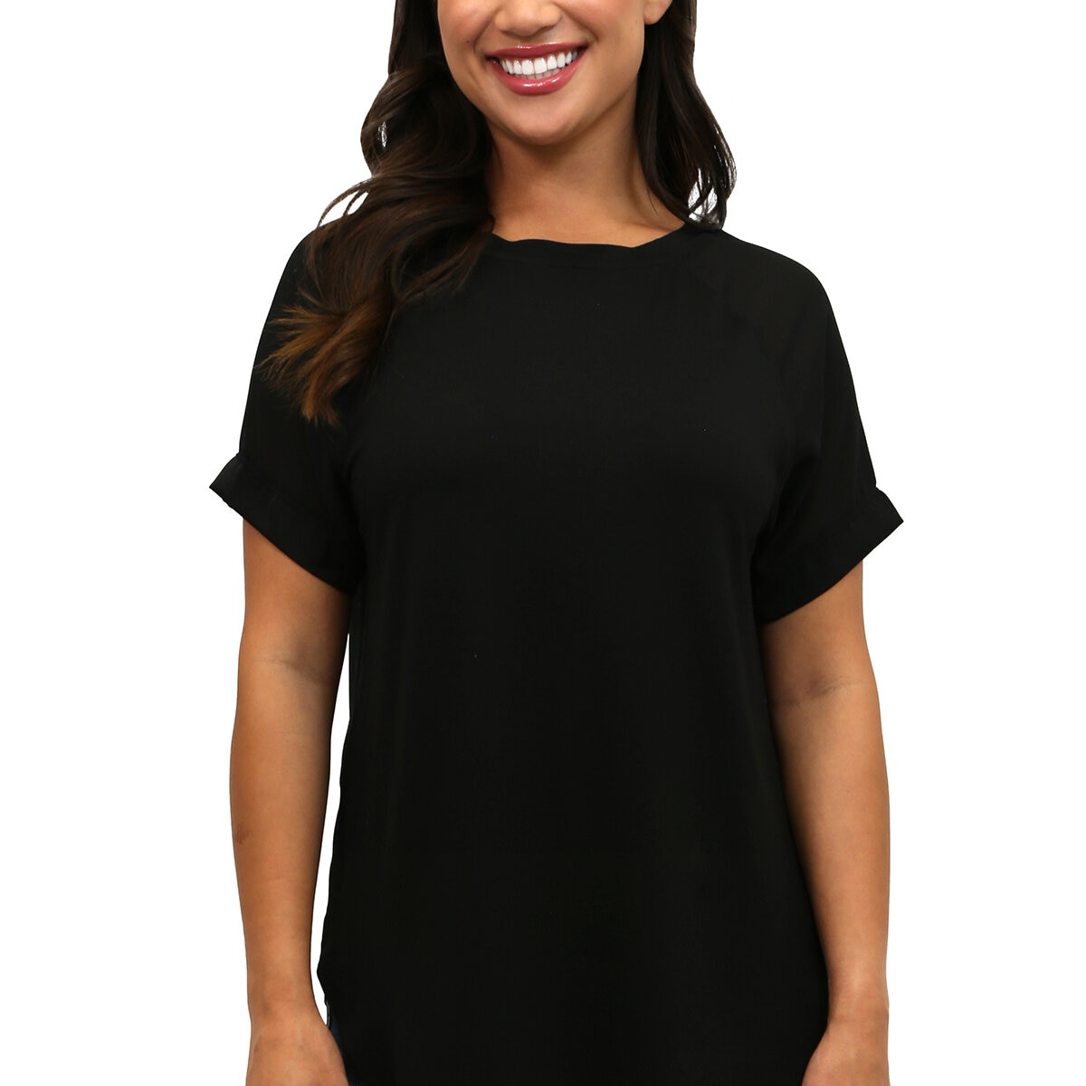Leo & Nicole Blusa para Dama Negro Chica