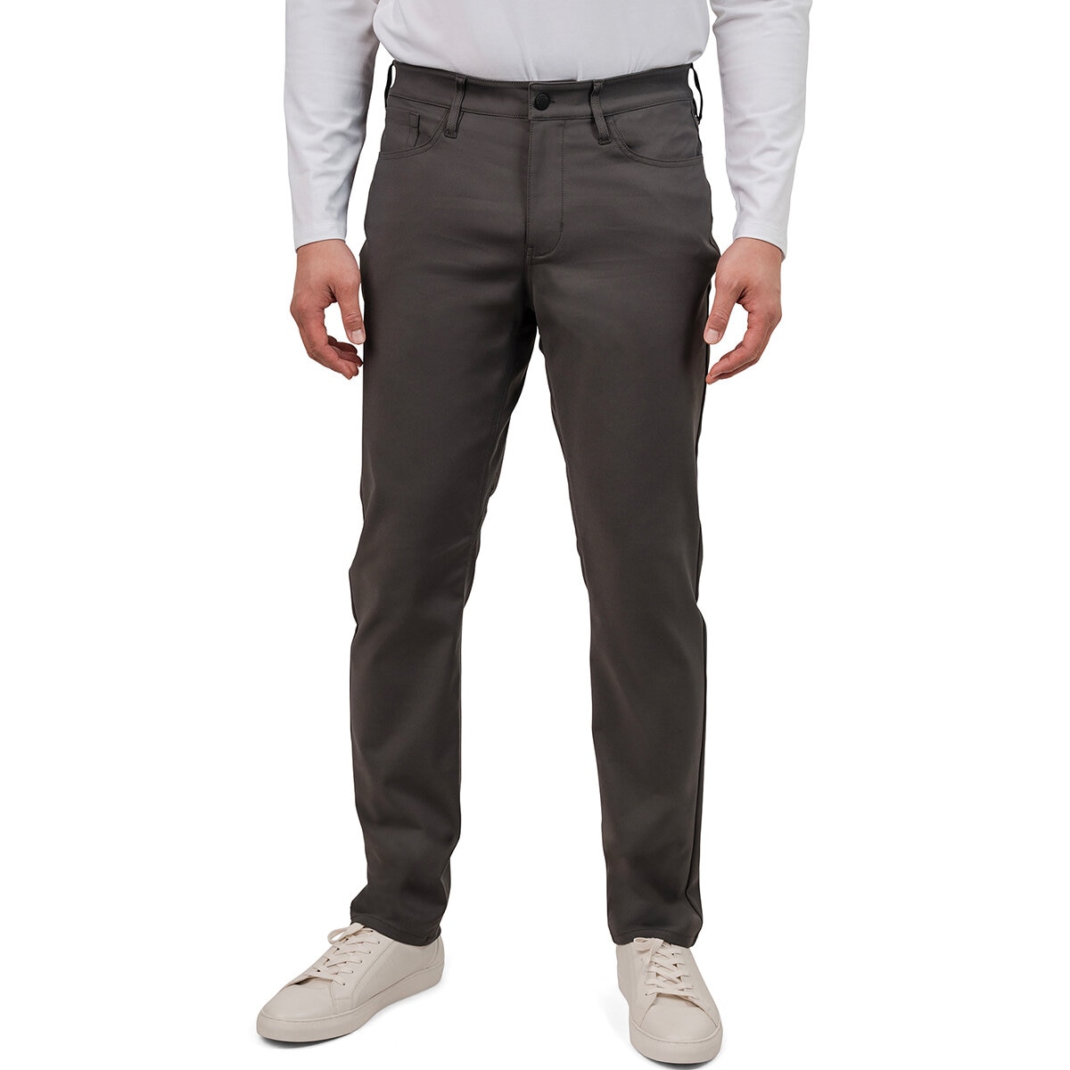 United Colors of Benetton Pantalones para Caballero Gris 34 x 30