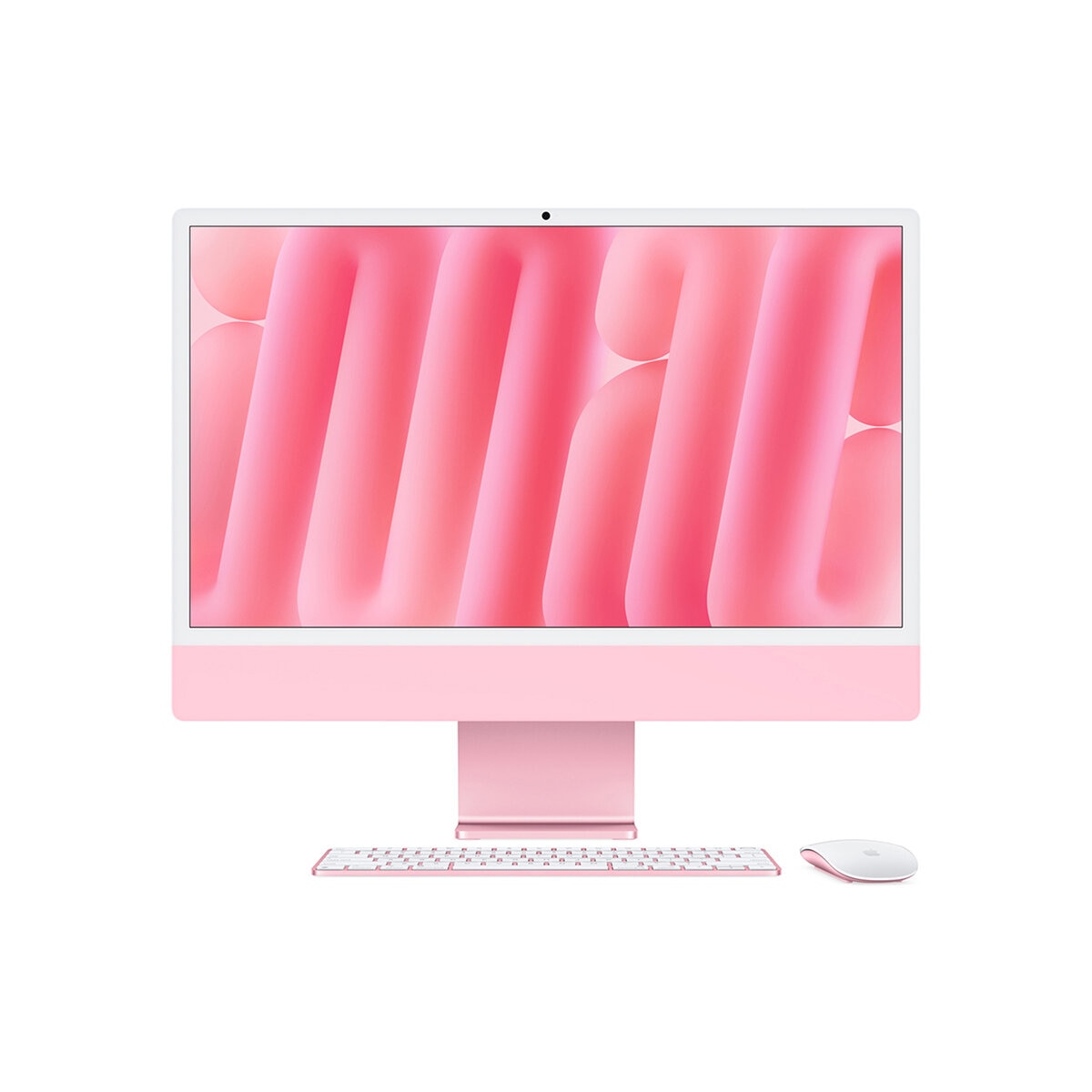 Apple iMac 24" 512GB 4.5K Chip M4 Rosa CPU de 10 núcleos GPU de 10 núcleos Memoria unificada de 16GB