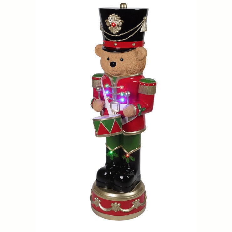 Oso Cascanueces con LED 1.2m Oso Cascanueces con LED 1.2m