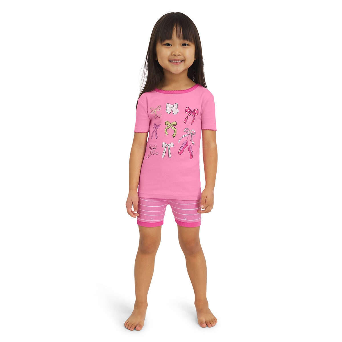 Koala Kids Pijama 4 piezas para Niños y Niñas Rosa 6 Años
