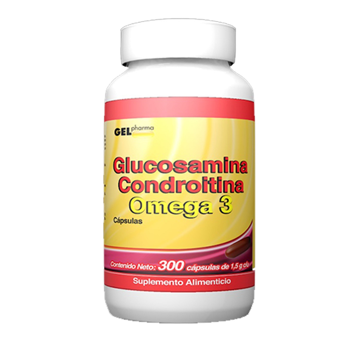 Glucosamina Condroitina y Omega 3 300 cápsulas