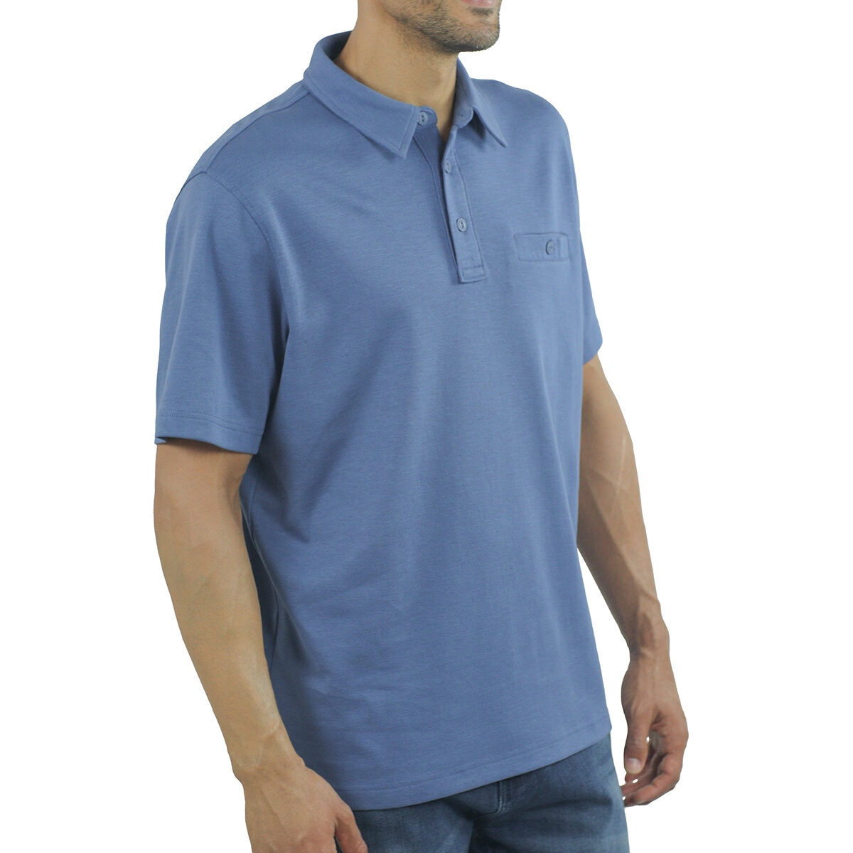 Jachs Polo para Caballero Azul Mediana