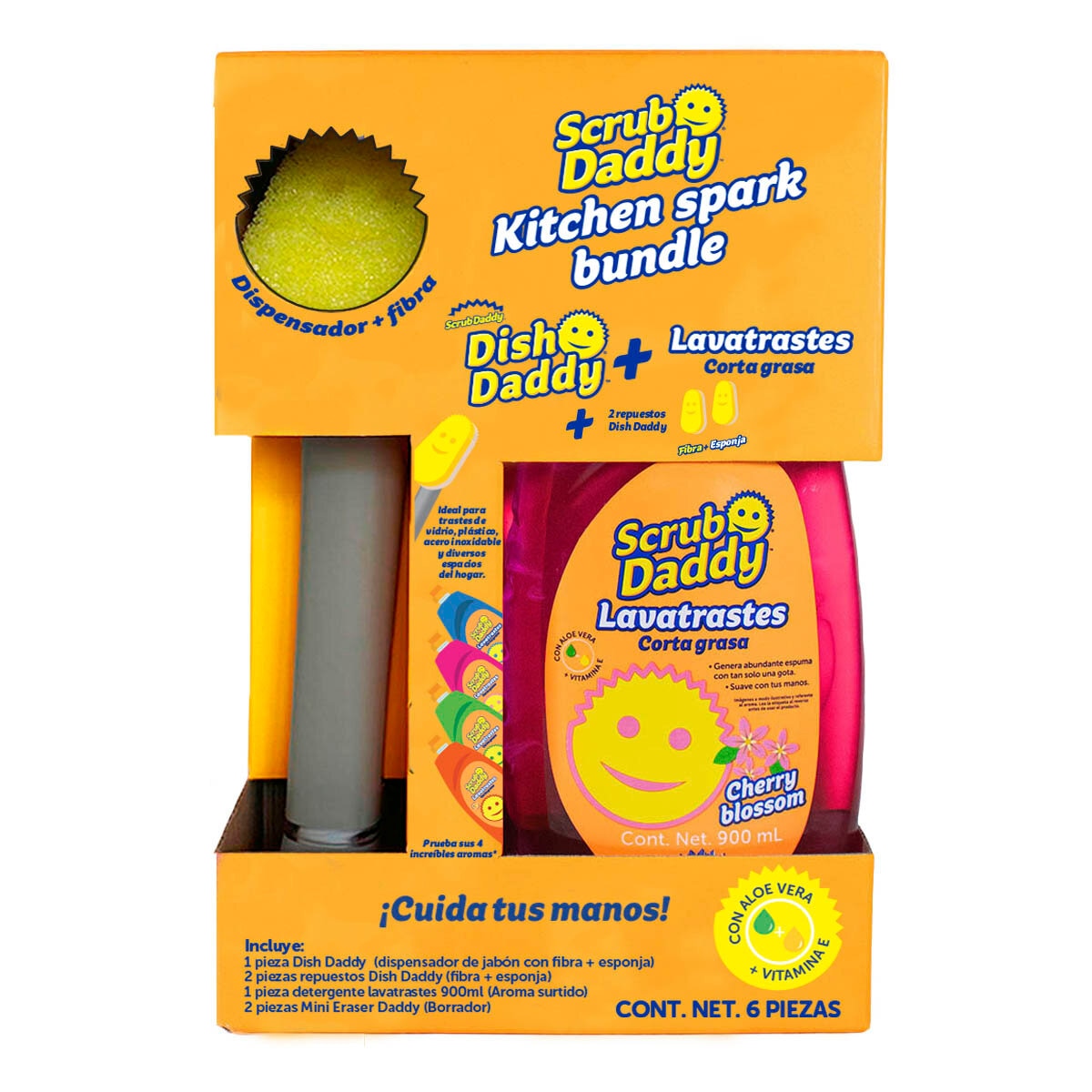 Scrub Daddy Set de Limpieza 6 pzas