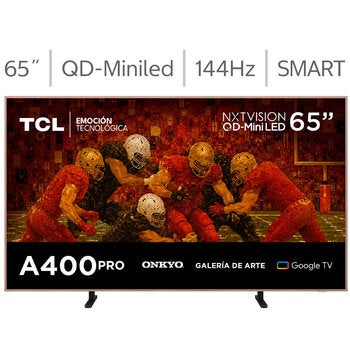 TCL Pantalla 65" QD Miniled 4K NXTVISION Pro Google TV TCL Pantalla 65" QD Miniled 4K NXTVISION Pro Google TV