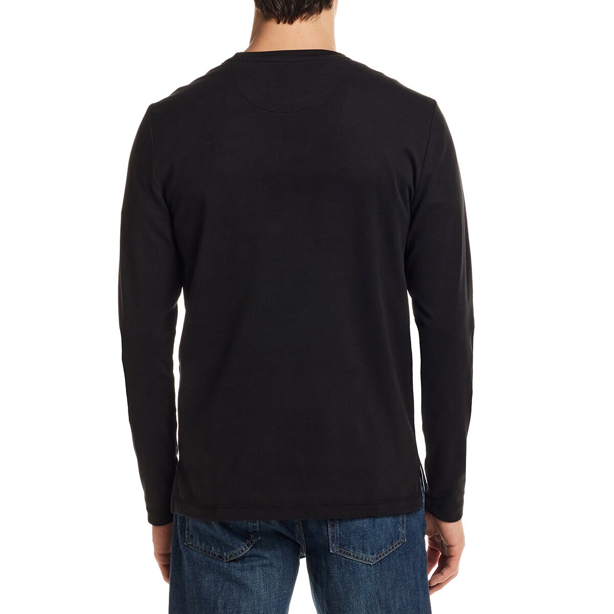 Weatherproof Vintage Playera de manga larga para Caballero Negro Mediana Weatherproof Vintage Playera de manga larga para Caballero Negro Mediana