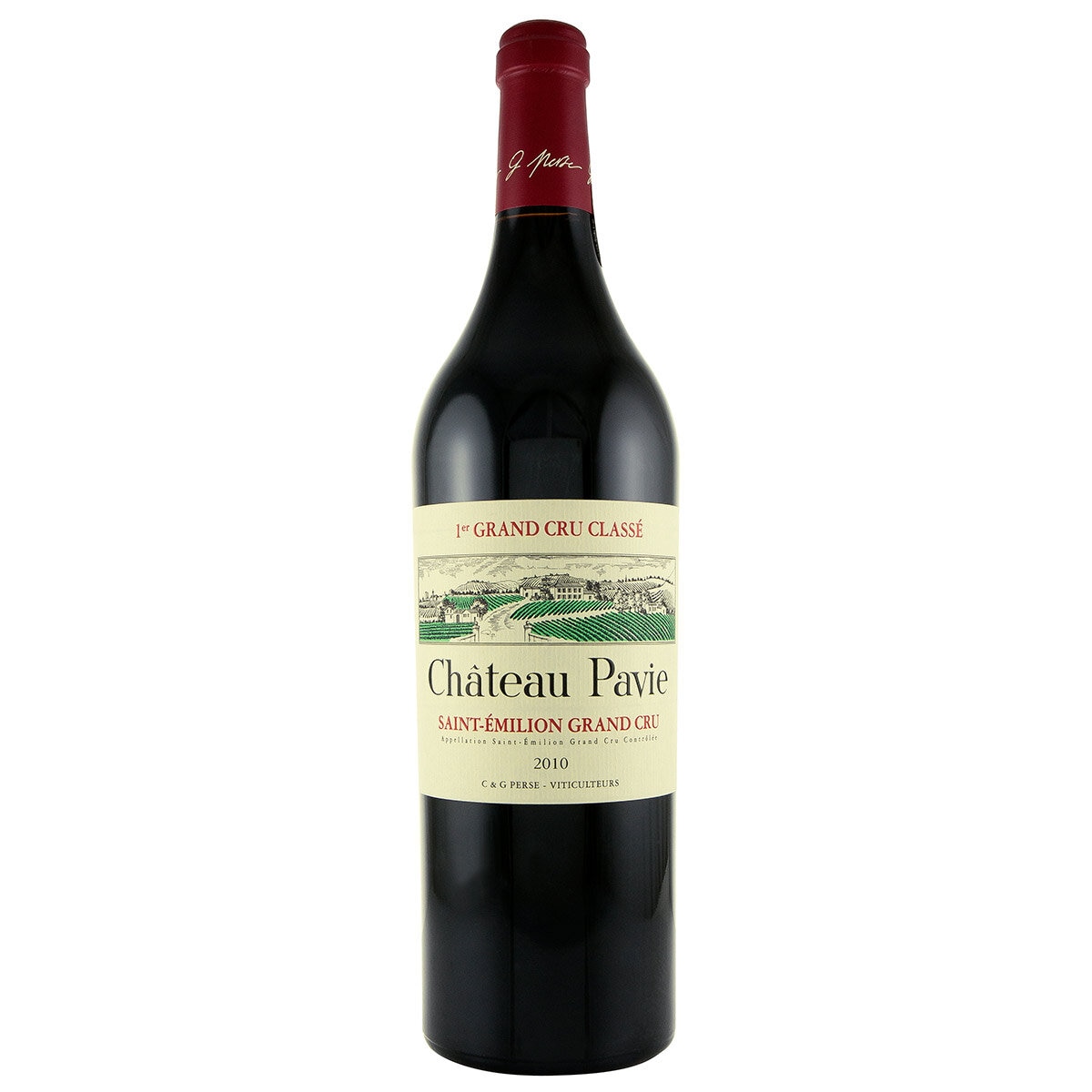 Vino Tinto Chateau Pavie 6/750 ml Gift Case