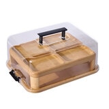 Sabatier Tabla para Servir de Dos Niveles con Tapa