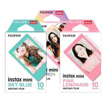 Fujifilm Películas Instax Mini 30 Hojas Colores