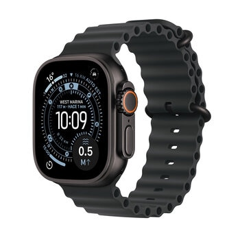 Apple Watch Ultra 3 (GPS + Celular) 49mm Titanio Negro + Correa Ocean Negro - Unitalla