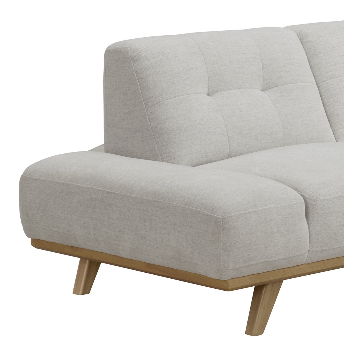 Aiden & Ivy, Seccional Fijo de Tela de 2 Piezas