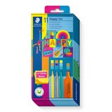 Staedtler Happy Set con 11 Piezas y Notas Autoadheribles