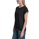 DKNY Playera para Dama Negro Extra Grande