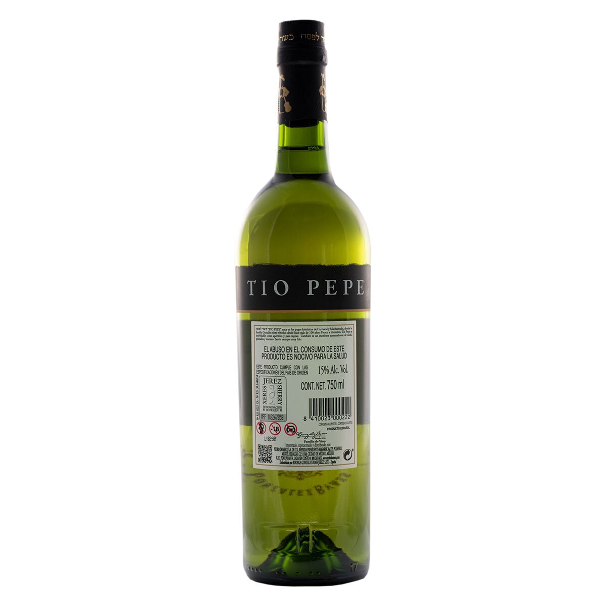 Jeréz Tío Pepe Kosher 750ml