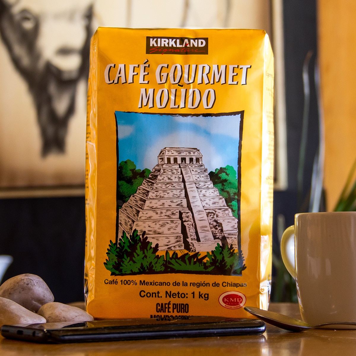 Kirkland Signature Café Molido de Chiapas 1 kg