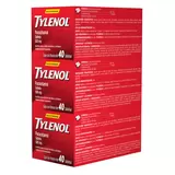 Tylenol Paracetamol 3 Cajas con 40 Tabletas de 500mg c/u