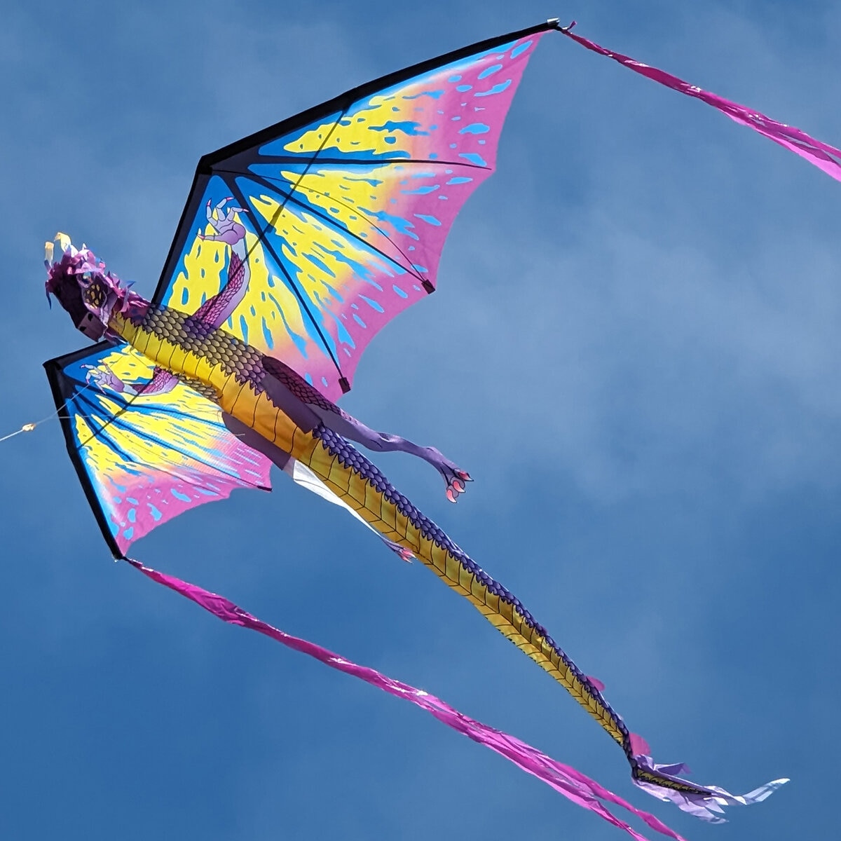 Brainnstorm Papalote de Nylon Tamaño Gigante: Dragón