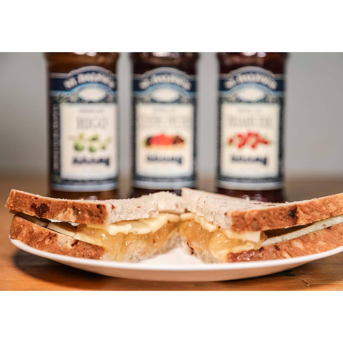 Mermelada St Dalfour Paquete Surtido Sabor Frambuesa, Mango Maracuyá y Manzana Canela 3 pzas de 284 g