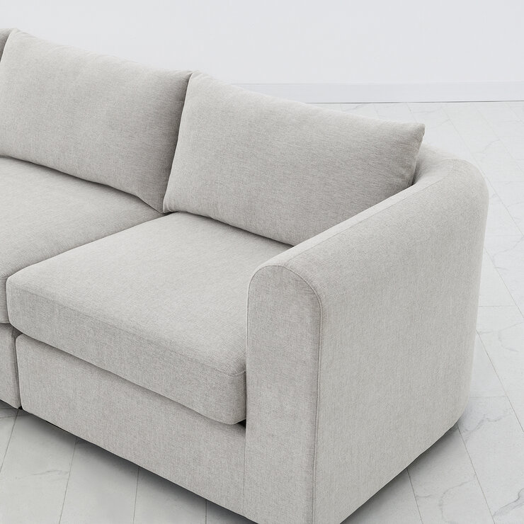 Ontai, Brevyn, Seccional de Tela con Cojines Reversibles