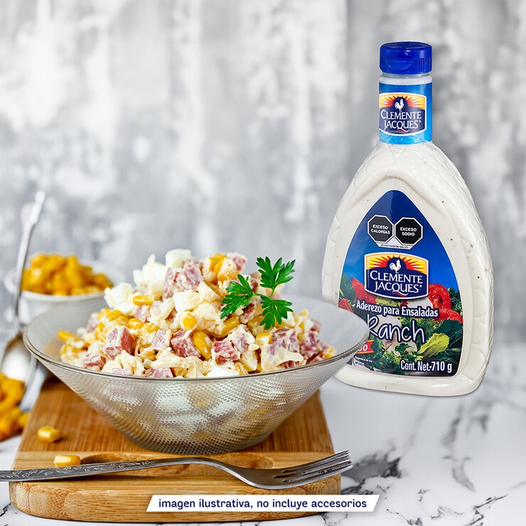 Clemente Jacques Aderezo Ranch 2 pzs de 710 ml