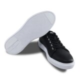 DKNY Tenis de piel para Caballero Negro US 8.5 / MEX 26.5