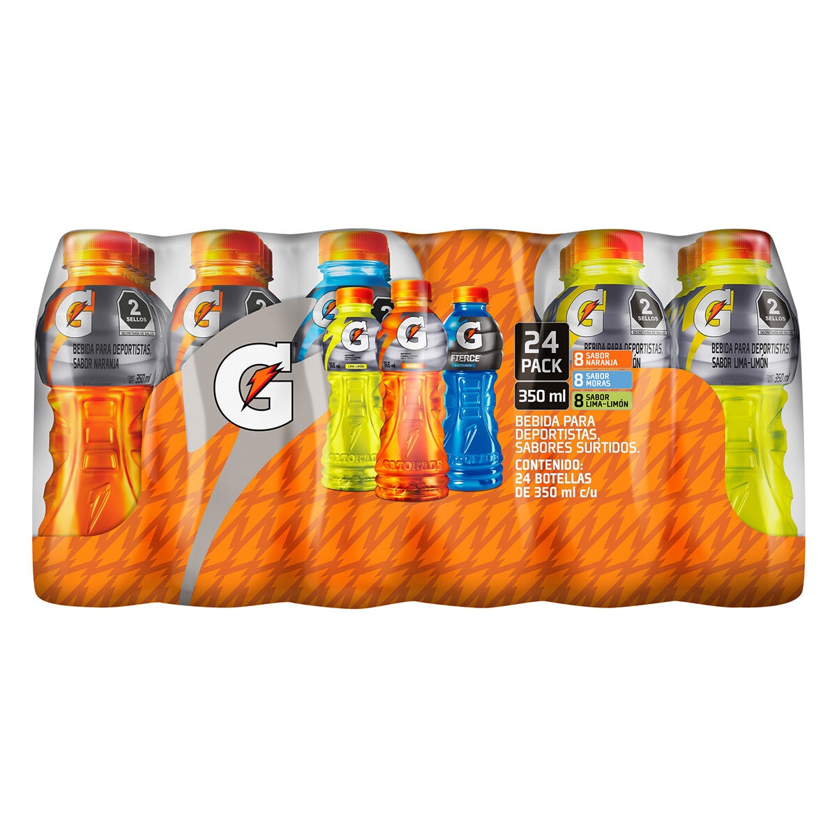 Gatorade 24 pzas de 350 ml Costco México