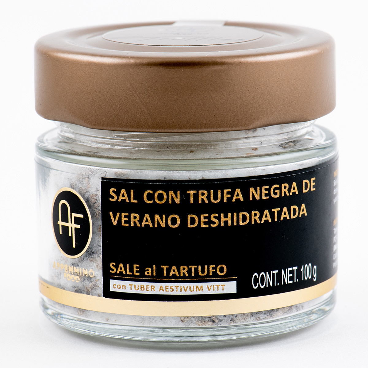 Sal Con Trufa Negra de Verano Appennino Frasco con 100 g