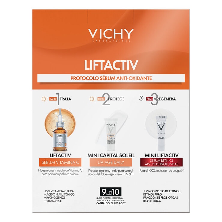 Vichy Kit Vitamin C Xmas Protocolo Anti-Oxidante Vichy Kit Vitamin C Xmas Protocolo Anti-Oxidante