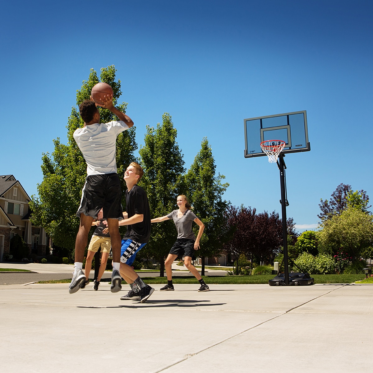 Lifetime Tablero de Basketball Portátil Ajustable de Policarbonato de 52"