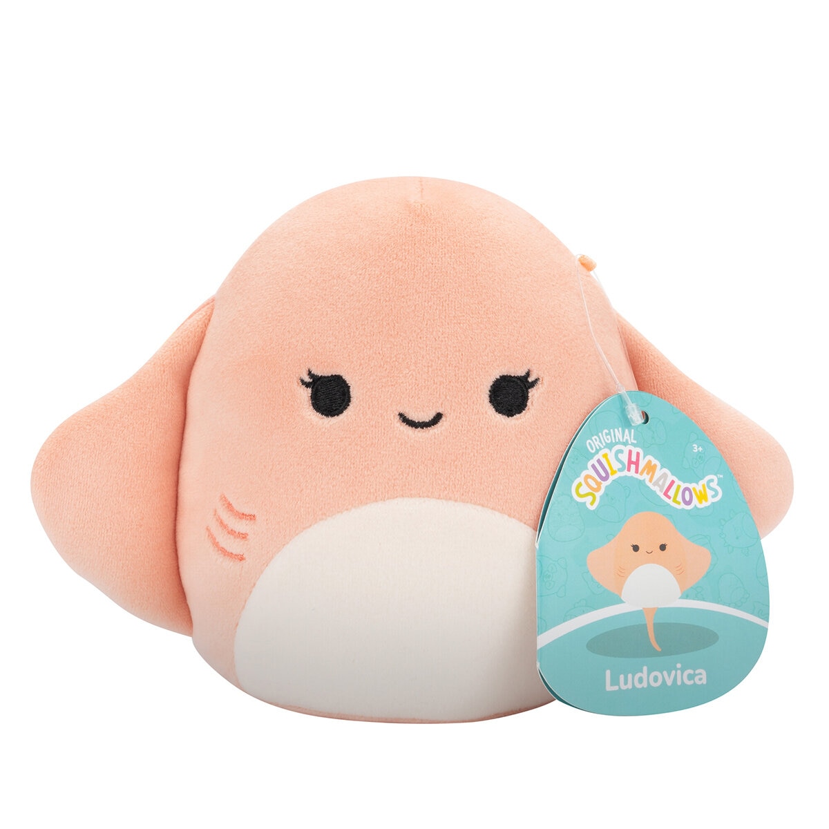 Squishmallows Set de 8 Muñecos de Peluche de 12.7cm- Colección Animales Exóticos