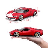  Maisto Autos de Colección Escala 1:18 - Ferrari 296 Rojo