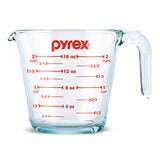 Pyrex Juego de 3 Tazas Medidoras de Vidrio