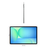 Samsung Galaxy Tab S10 FE+ 256GB Gris