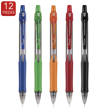 Pilot Progrex Lapicero Mecánico Varios Colores 12 Piezas Pilot Progrex Lapicero Mecánico Varios Colores 12 Piezas