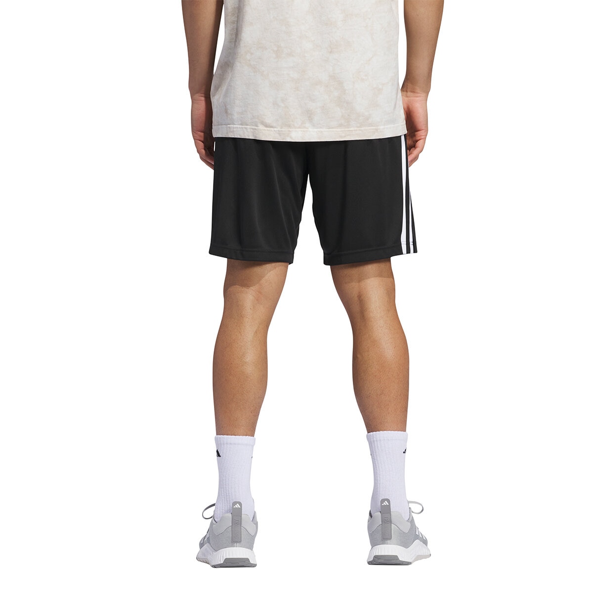 Adidas Shorts Deportivos para Caballero Negro Grande