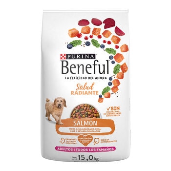 Beneful Alimento para Perro Adulto Sabor Salmón 15 kg