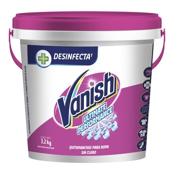 Limpiador Ropa Vanish Quita Manchas Ropa Blanca 3.7 L