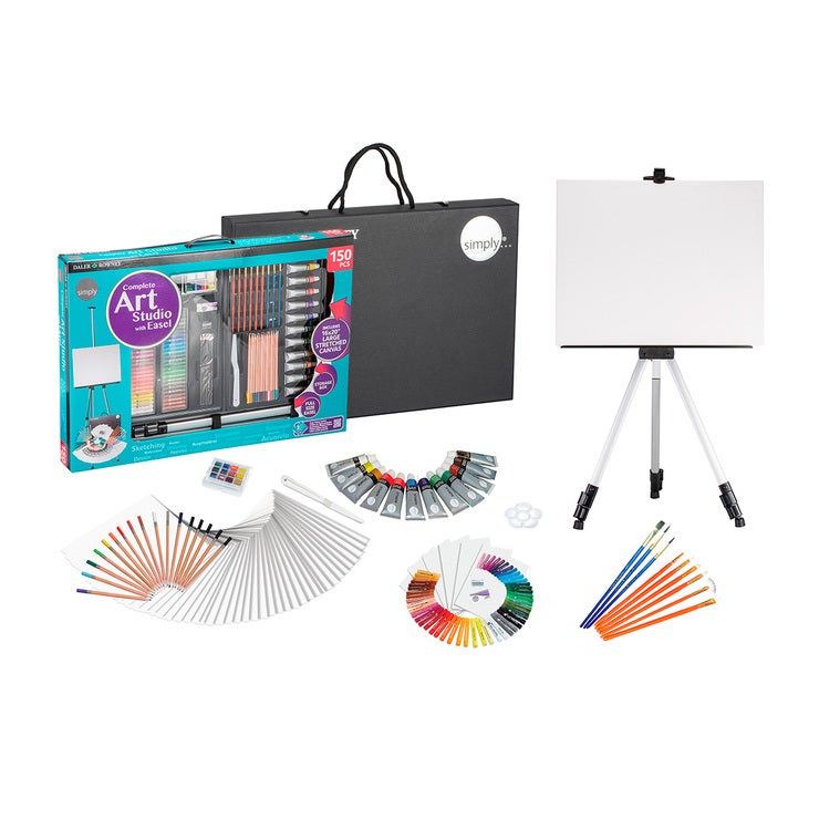 Daler & Rowney Set de Arte 150 Piezas con Caballete Metálico Daler & Rowney Set de Arte 150 Piezas con Caballete Metálico