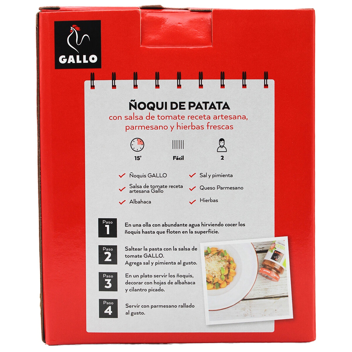 Gallo Ñoquis de Patata 1.6 kg