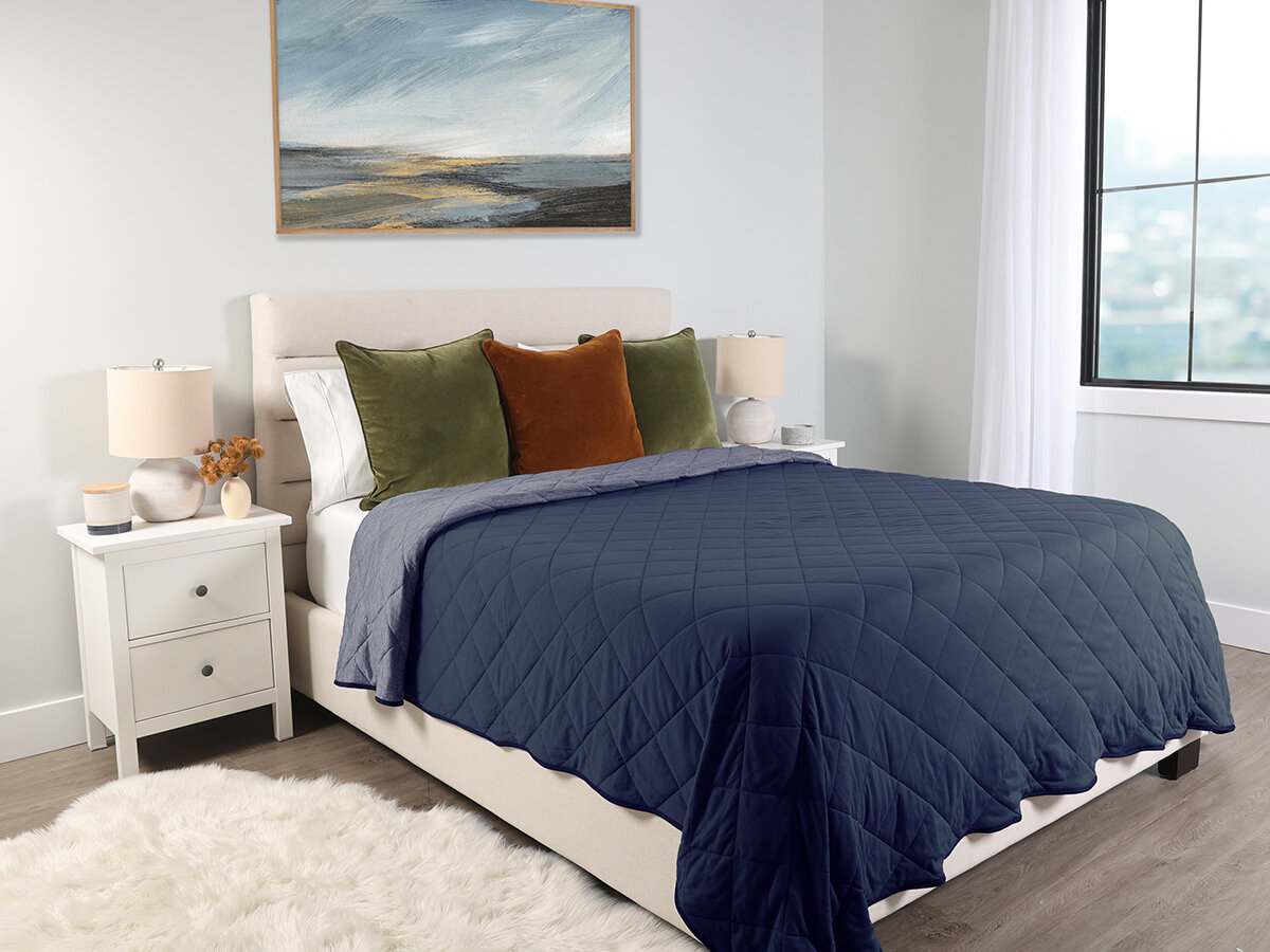 Life Comfort, Cobija 274 cm x 238 cm, BLUE