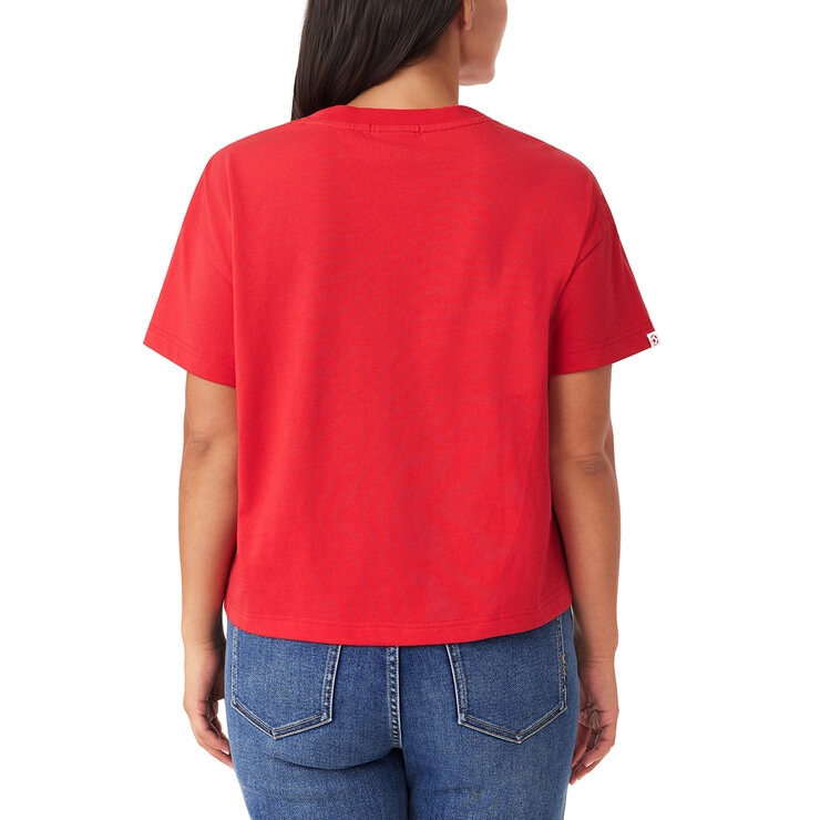 Scotch & Soda Playera para Dama Rojo Chica