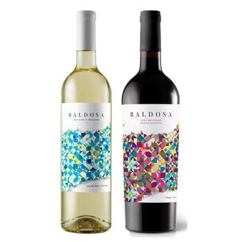 Vino Blanco y Tinto Baldosa 2/750ml