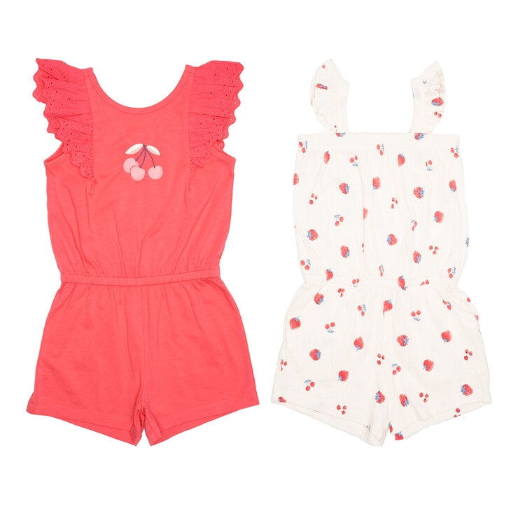 Pekkle Rompers para Niñas 2 piezas Varias Tallas y Colores