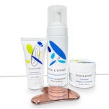 Rice & Shine, Rutina Facial – Limpieza + Exfoliación + Hidratación