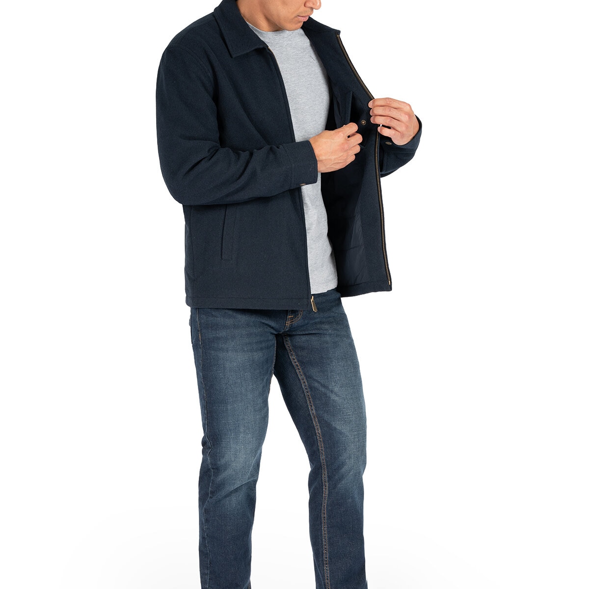 Colorado Clothing Chamarra para Caballero Azul Mediana Colorado Clothing Chamarra para Caballero Azul Mediana