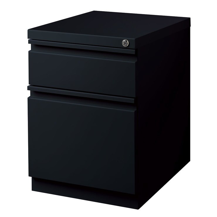 Hirsh archivero metálico con cajón lapicero y cajón archivero carta