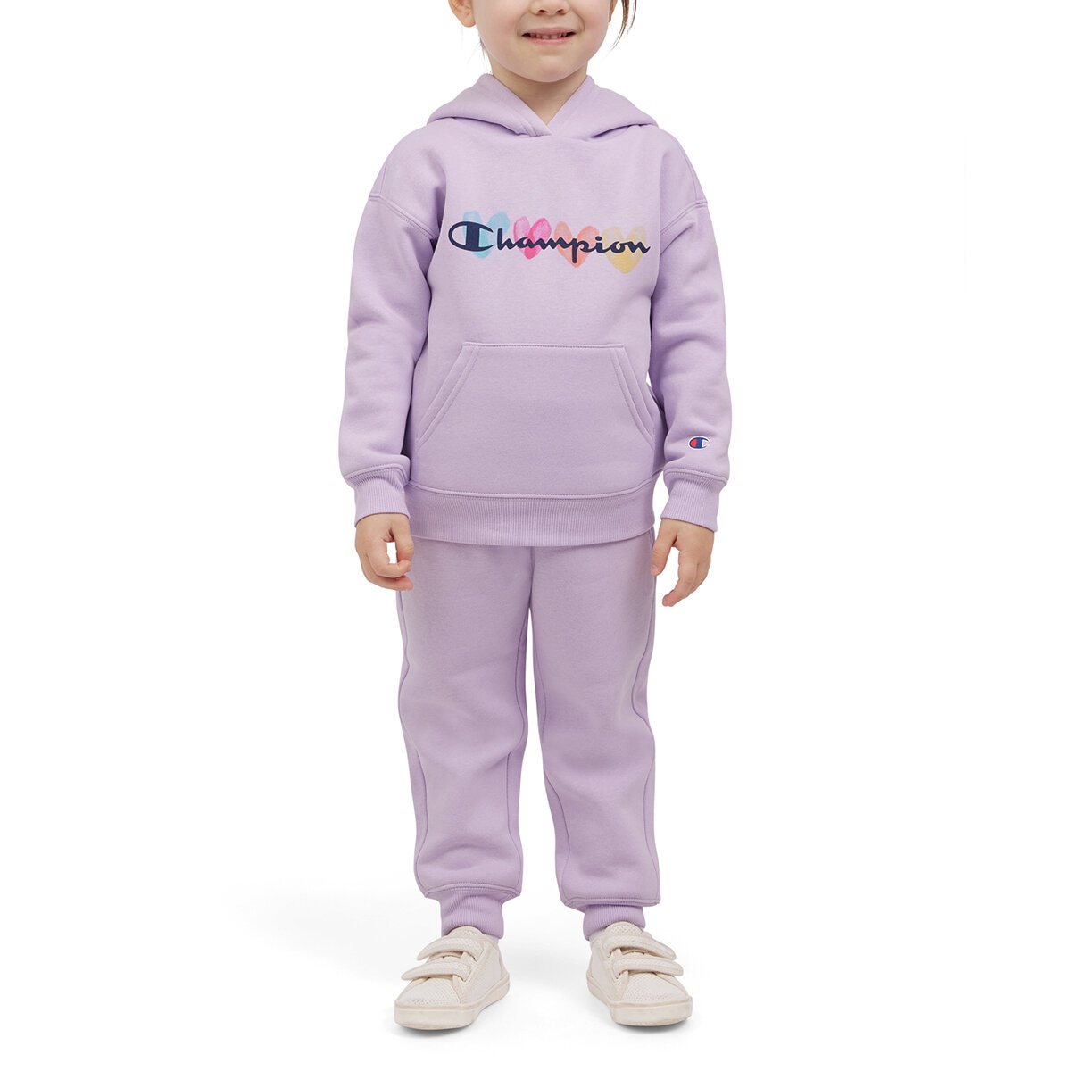 Champion Conjunto 2 piezas para Niños y Niñas Morado 4 Años